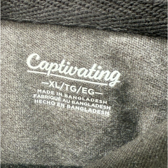 University Of Oregon DUCKS Long Sleeve Hoodie Shirt Grey Size XL Licensed New - Picture 5 of 8